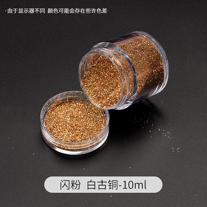 polvo brillante DIY material sequinilla goteo AB molde resina UV aceite Mahjong relleno joyas auriculares ilusión