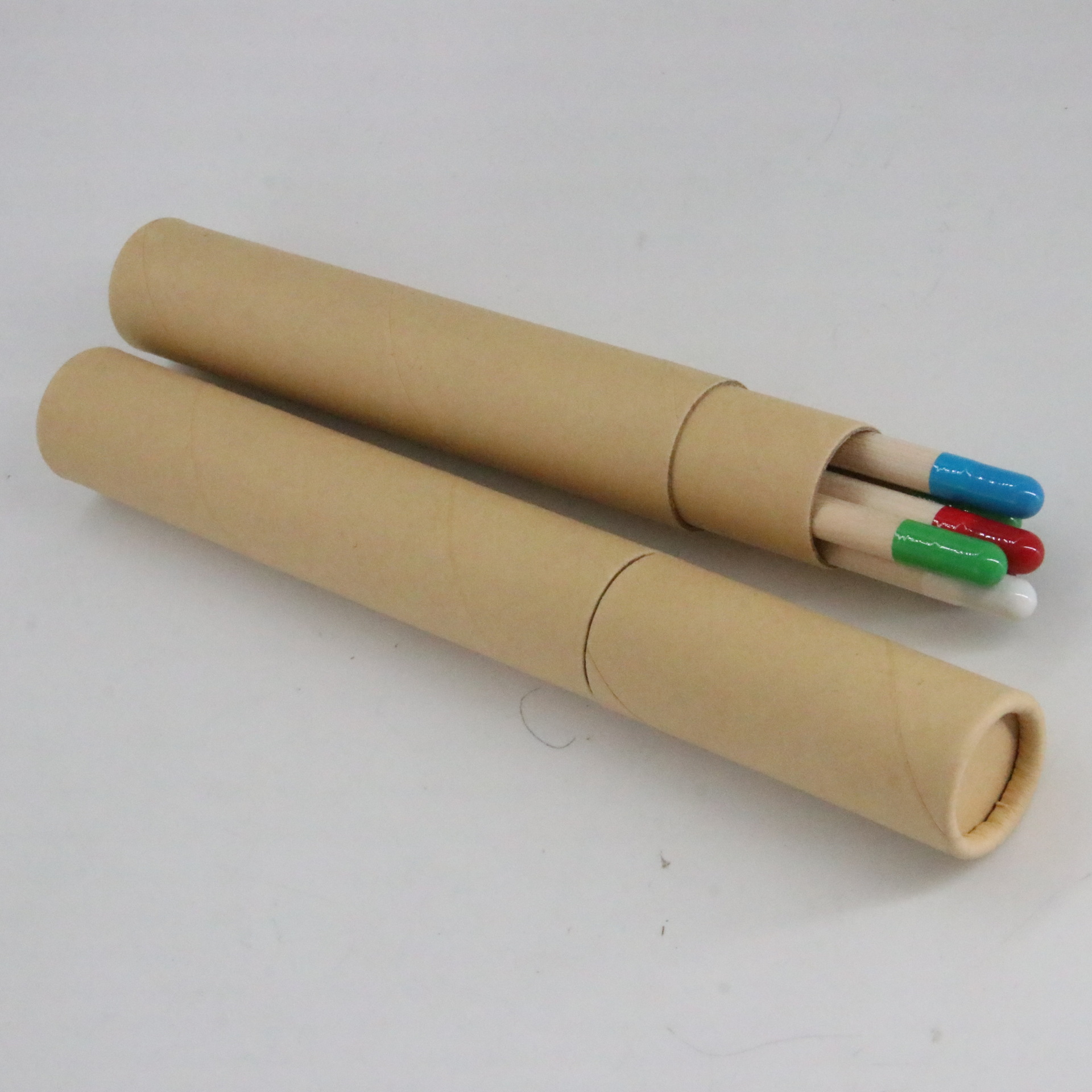 Fábrica creativa semilla lápiz 6 piezas barril papelería más que traje trasero tarjetas en ciernes lápiz impresión logo