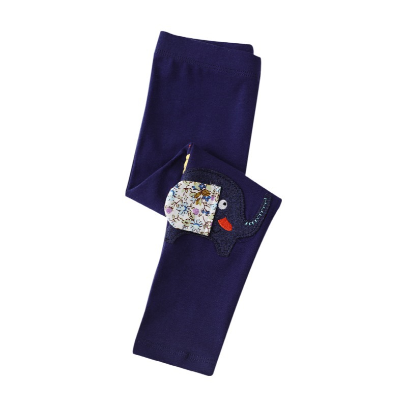 Fashion Elephant Giraffe Cotton Pants & Leggings display picture 2