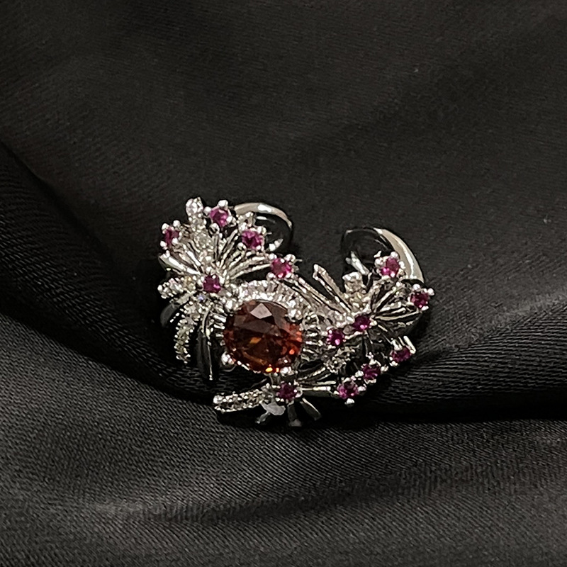 7g Weight Zircon Inlay Material Rings Classification Adjustable Ring Size 1 Piece Quantity Daily Occasion Copper Material Geometric Pattern All Seasons Season Women's Gender Inlay Design IG Style, Shiny Style Wholesale Jewelry IG Style Shiny Geometric Copper Zircon Inlay Rings 21