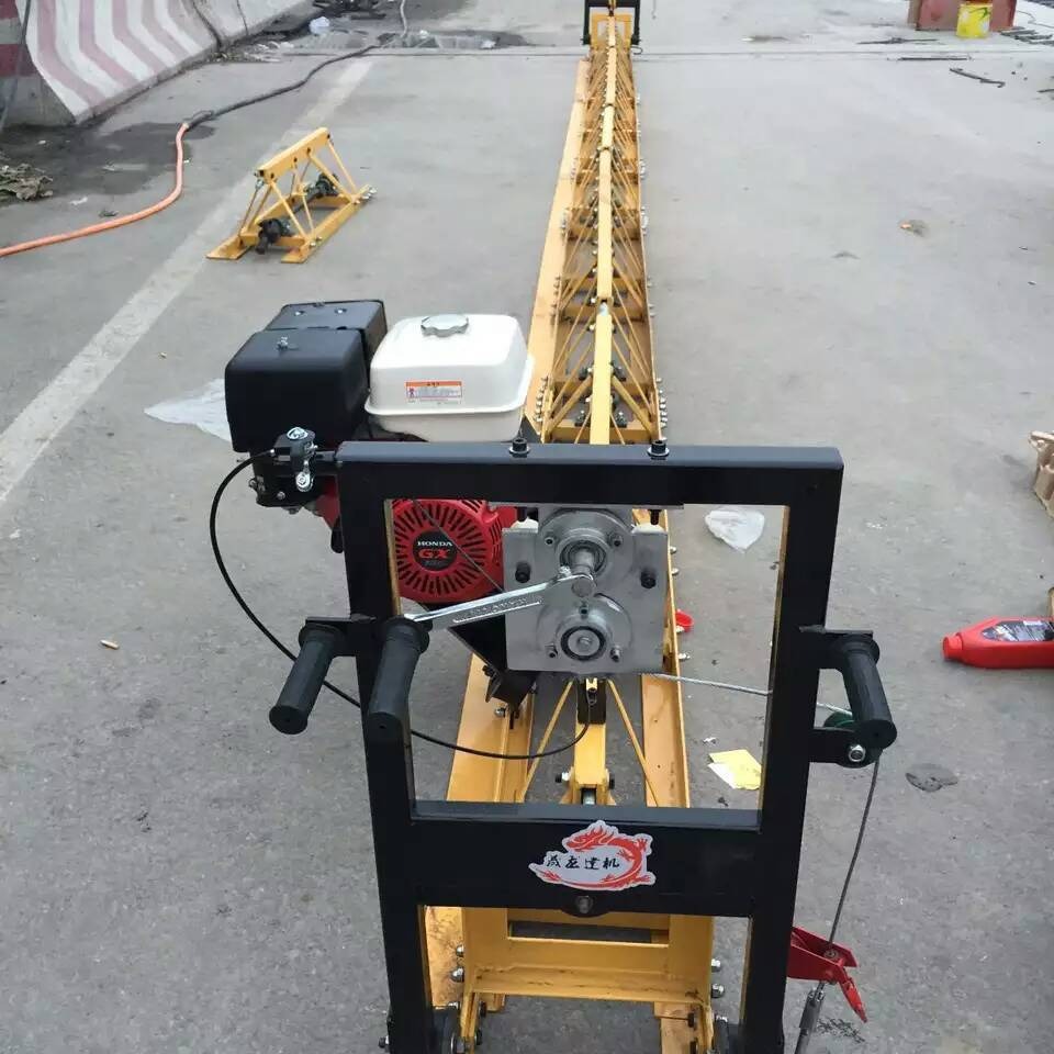 混凝土摊铺机   框架式振动梁   可起拱的摊铺整平电动智能