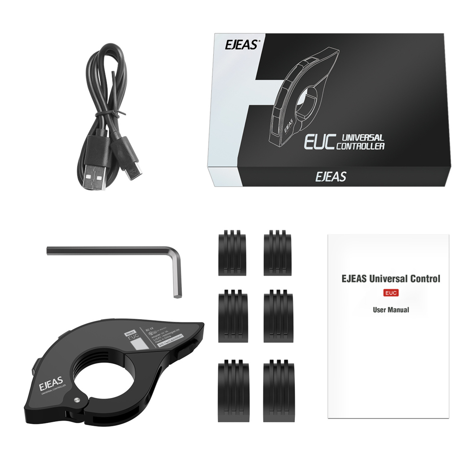 Ejeas Original V6Pro+V4Plus Motorcycle Helmet Bluetooth Headset Helmet Intercom Headset Clip Set