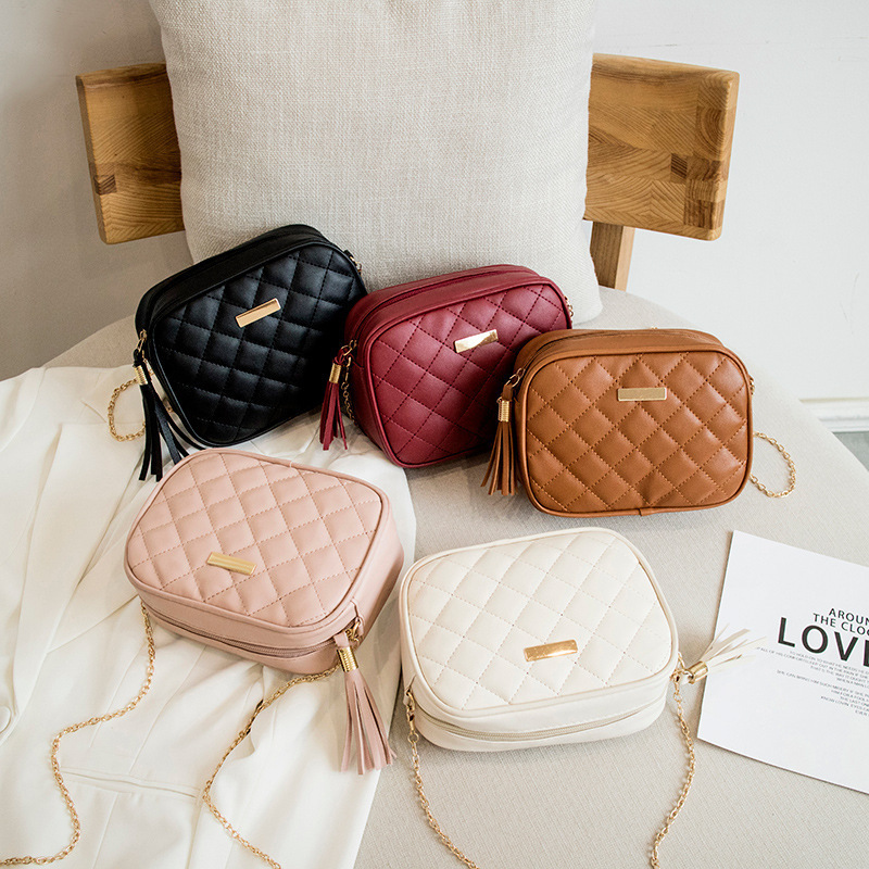 Bags Women's Bags 2021 New Spring and Summer Small Square Bags Women's Shoulder Bags Fashionable Casual Crossbody Cosmetic Coin Purse