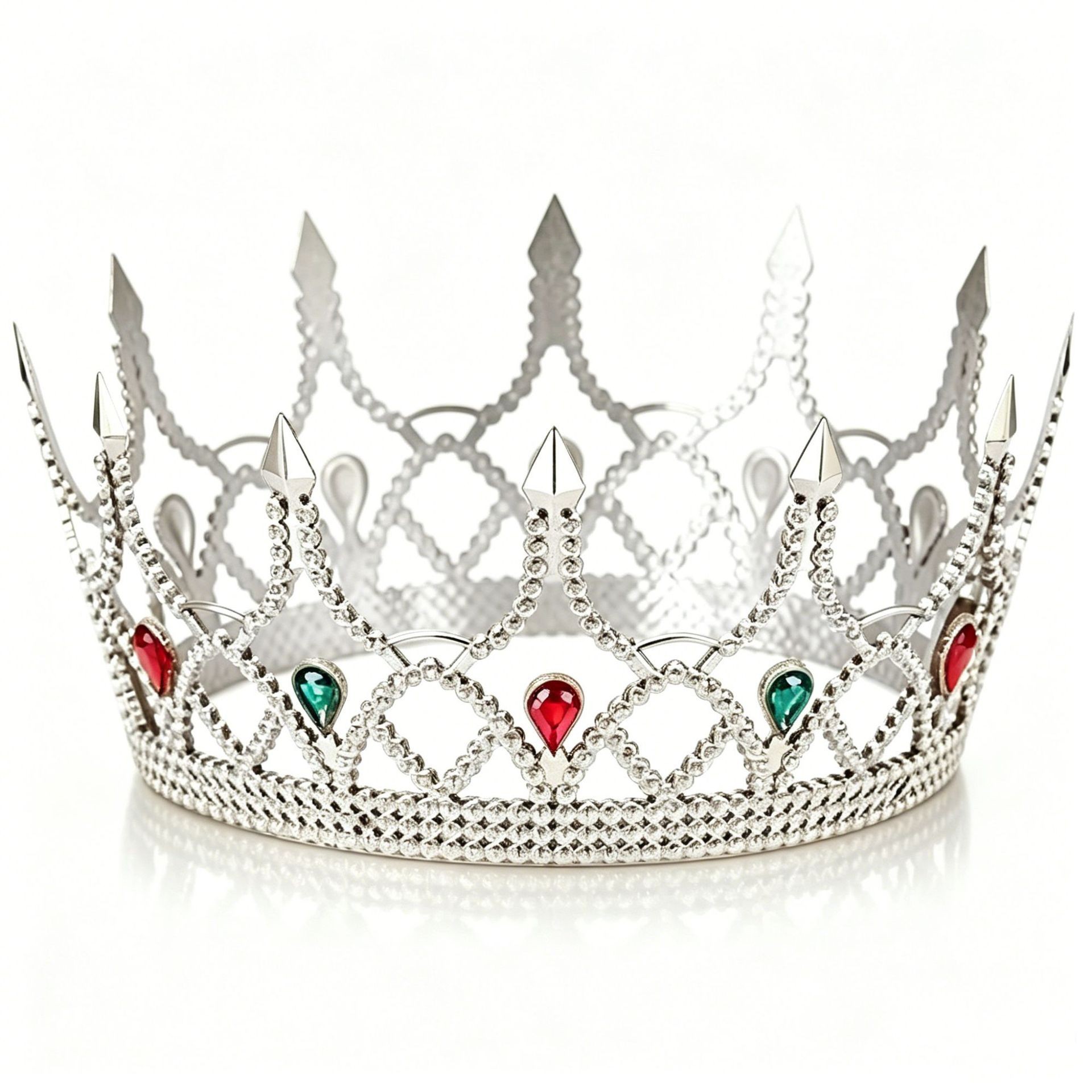 Corona de rey plástico chapado en oro plata corona de rey diamantes fiesta de baile de cumpleaños vestido tocado transfronterizo image 16
