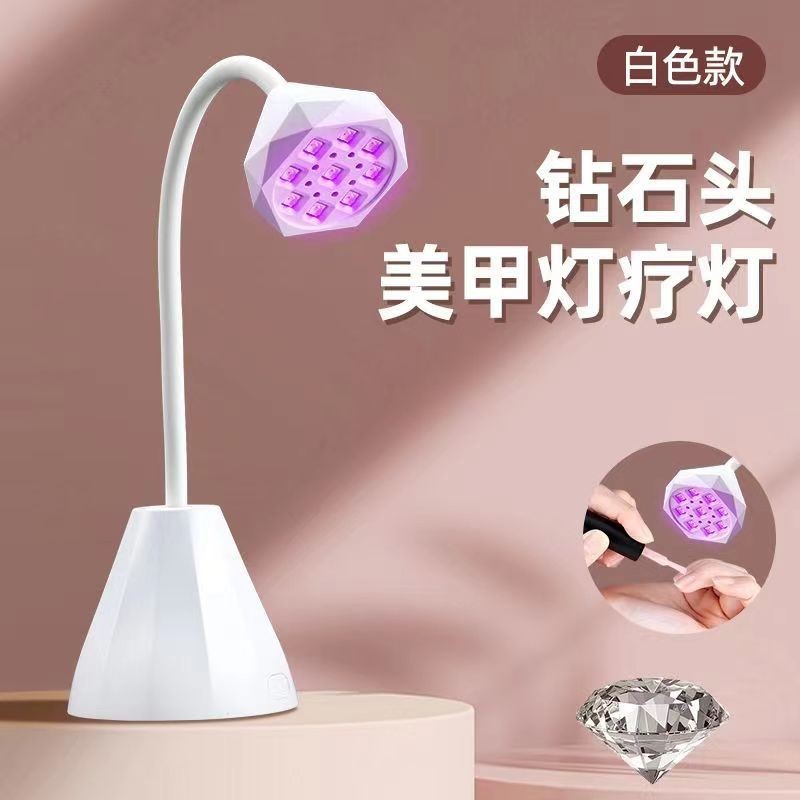 Therapy lamp for manicure