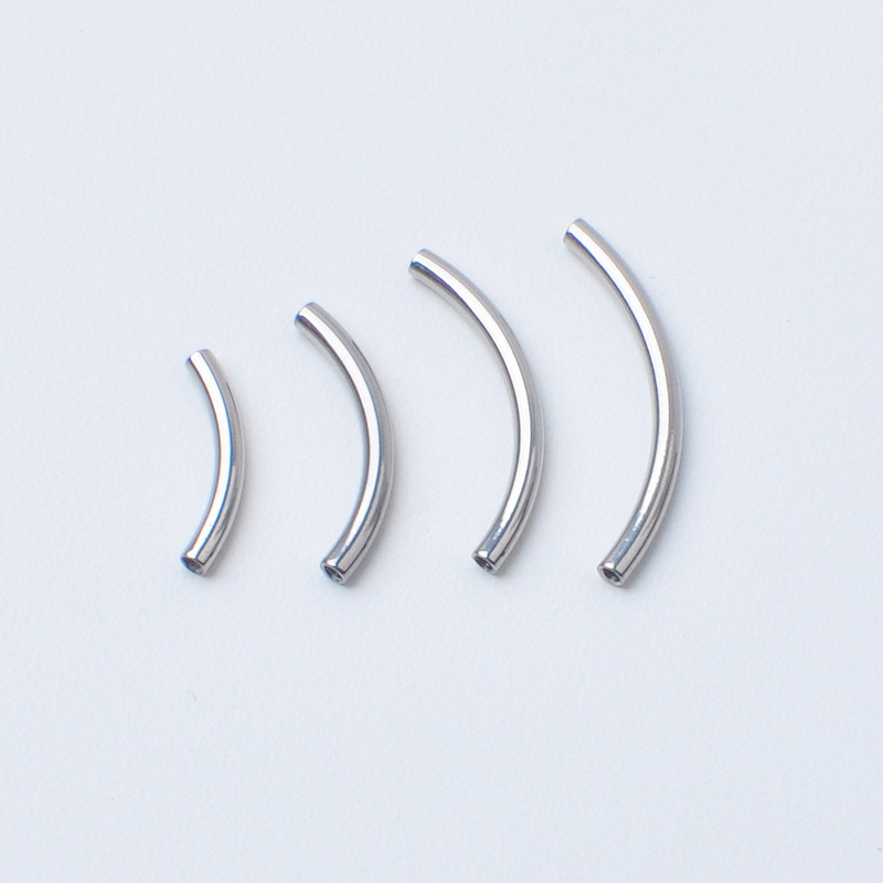 F136 titanium gebogen wenkbrauwpiercing navelpiercing_voghion.com