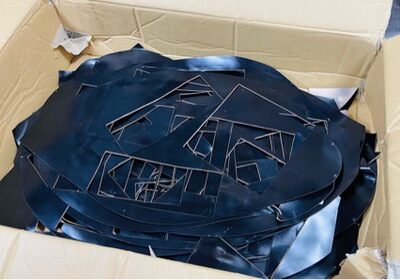 大批量日本进口新喜马臀皮 大碎料 400/公斤 黑色咖色为主|ms