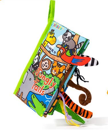 Тканевая книга, игрушка для младенца, обучение, раннее развитие, 0–1 год