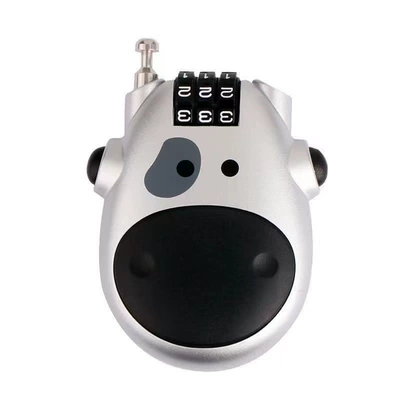 cow code lock skateboard luggage | Helmet lock