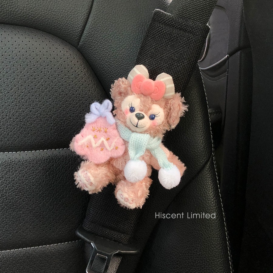 Funda Protectora de Felpa para Cinturón de Seguridad de Auto Decorativa