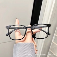 新款热卖韩版眼镜框防蓝光近视镜树脂有度数眼镜超轻网红舒适镜框