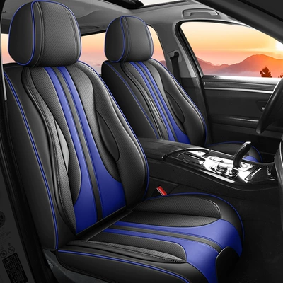 Seat cushion, seat cover – Cover, Protective Cover - standard-version-no-headrest-and-waistrest-klein-blue-front-row-two-seats