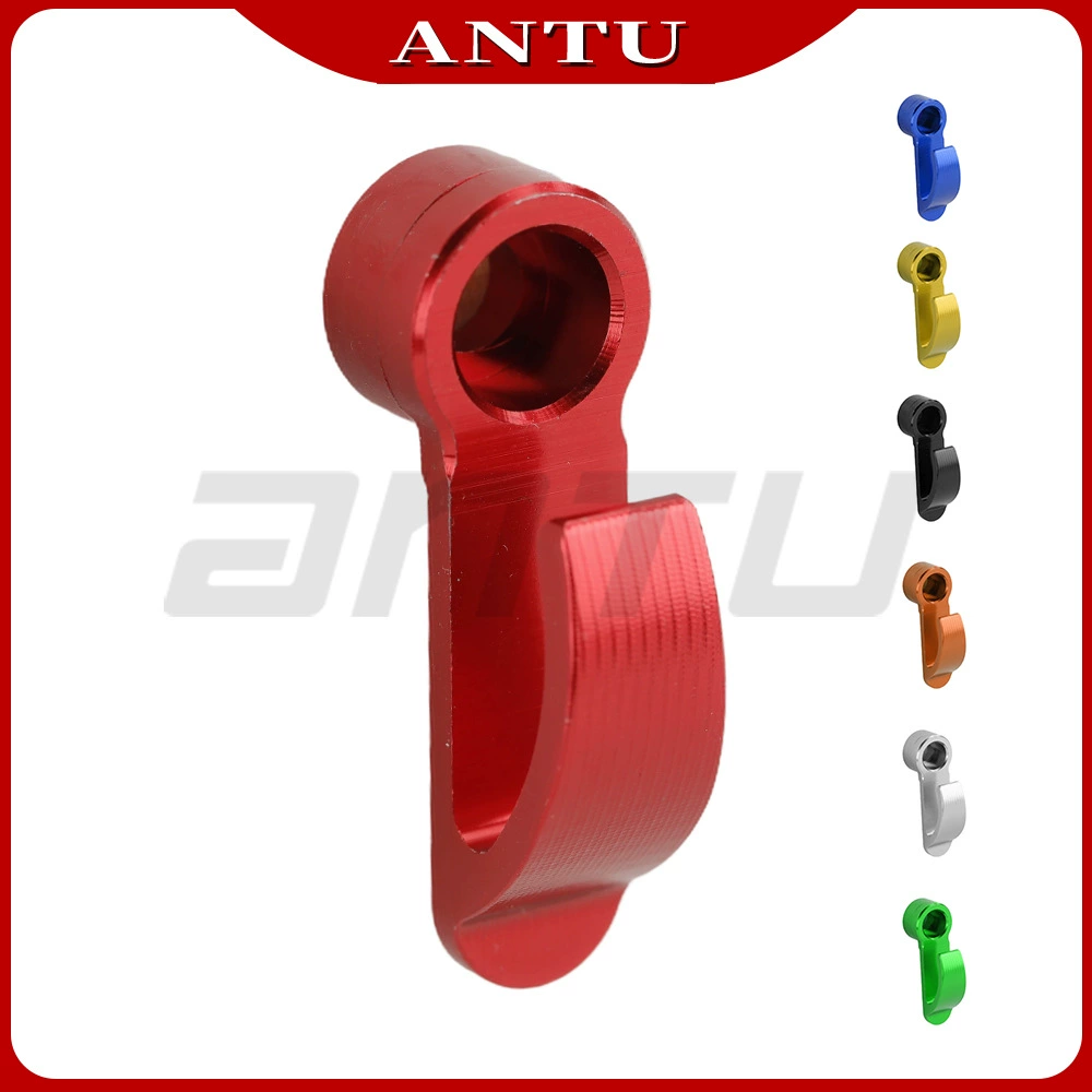 Модифицированный мотоцикл электрический шлем крючок тормозного насоса сцепления cnc наполовину крышка скутер боковой крюк