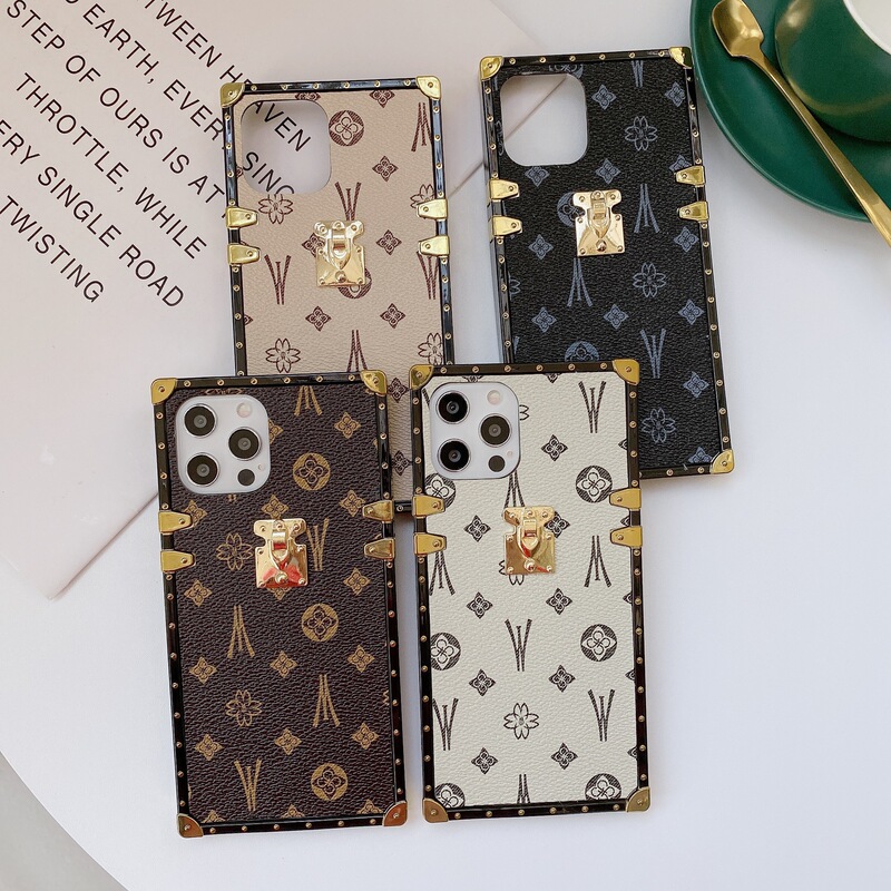 Foreign Trade Cross-Border Applicable Iphone17 Classic Fashion Leather Texture Apple 15 Samsung S26U European and American Trendy Brand Mobile Phone Case