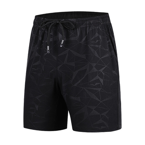 Large size thin summer beach casual 5-inch shorts running fitness sports quick-drying pants on Shopee