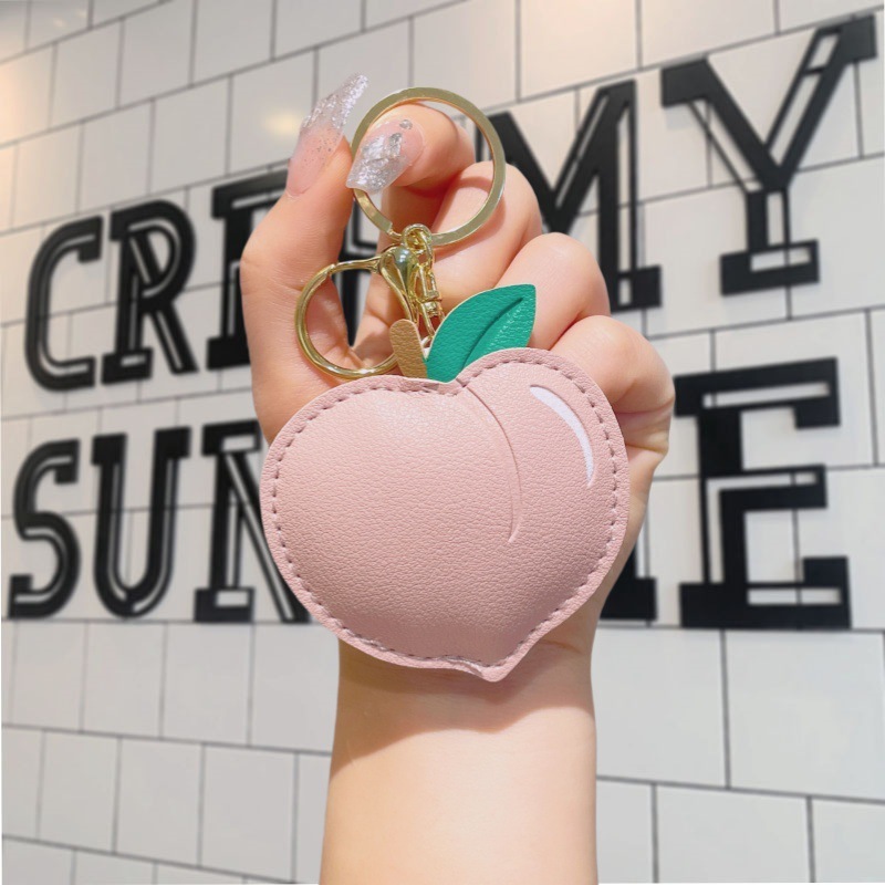 漫画 PU レザーかわいいフルーツキーホルダーペンダントファッションクリエイティブ人形アクセサリーかわいいバッグペンダント卸売|undefined