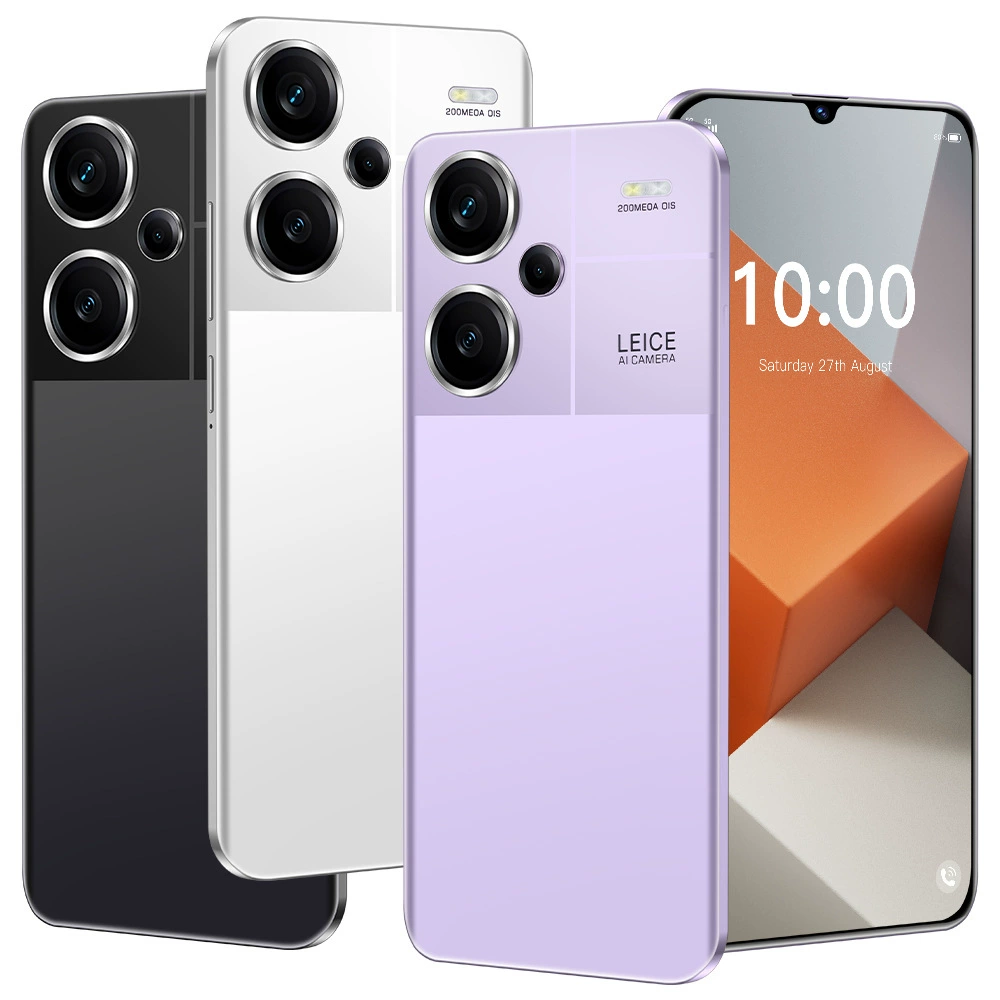 Умный мобильный телефон, 13 Pro+, (Кросс-бордерная торговля), 16 ГБ, 7.3 дюйма, Android