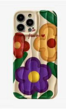 Pantalla completa flores de acuarela de color para iPhone15ProMax funda para teléfono móvil 14 Apple 13 femenino 12 suave 15 nuevo