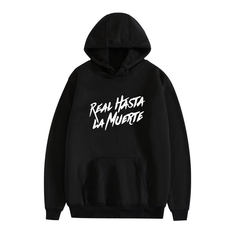 Real Hasta La Muerte》《Be the Light》Trendy Casual Hooded Sweatshirt Real Hasta La Muerte》《Be the Light》Trendy Casual Hooded Sweatshirt