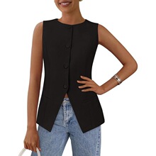 M 56329 Sleeves Blazer Vest Ůʿ�o���R�� �羳�W�����R�d��