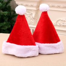 Regalos De Navidad Sombreros De Navidad Sombreros De Papá Noel Sombreros De Terciopelo Dorado Para Adultos Y Niños display picture 7