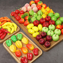 迷你水果模型小果小水果摆件早教蔬菜道具装饰儿童幼儿园厂家批发