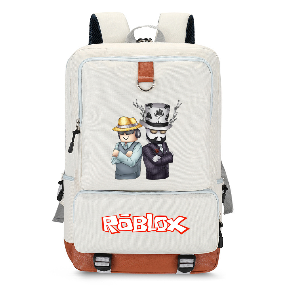 가상 세계 ROBLOX 게임 남녀 대용량 배낭 학교 가방 여행 가방 컴퓨터 가방 새로운