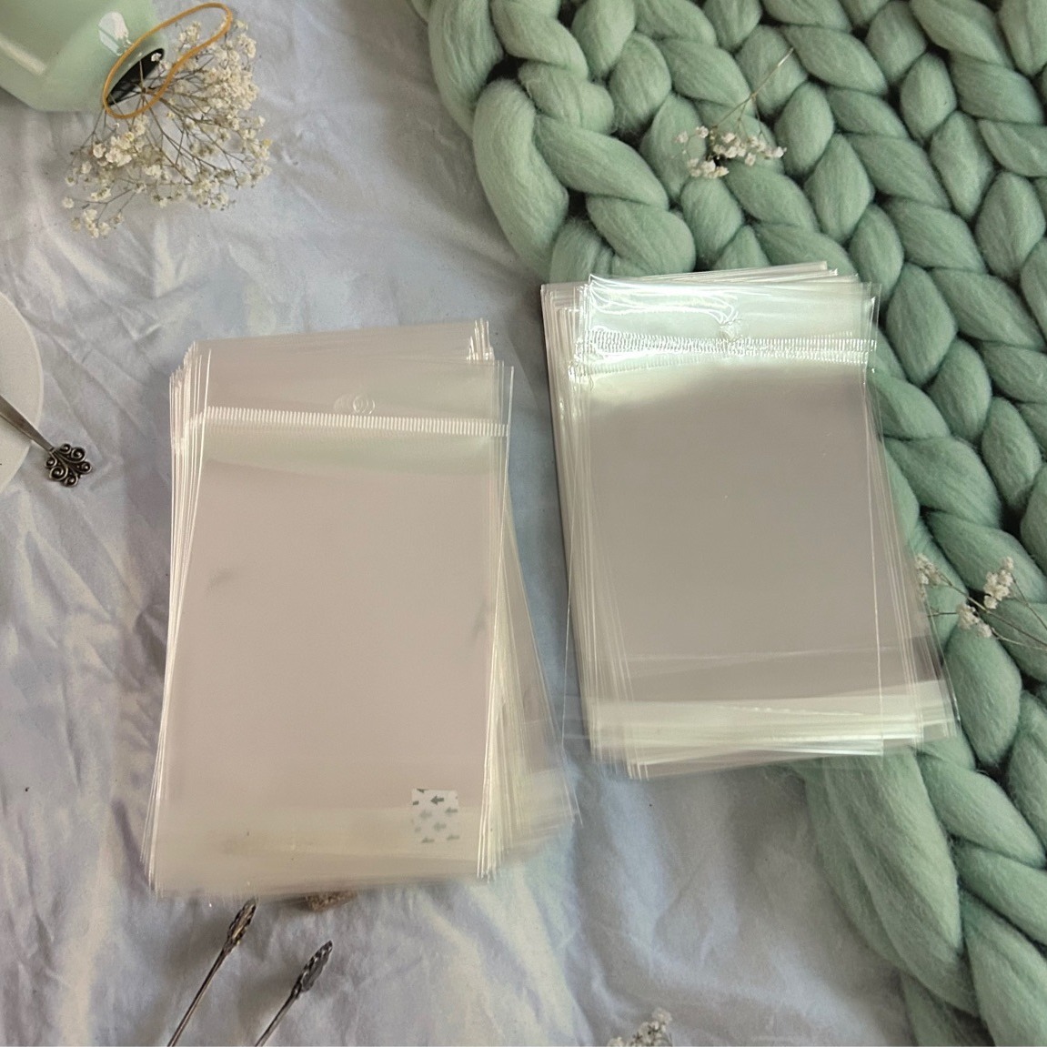 厂家直销现货透明吊头自封袋卡片饰品零食手镯包装自粘袋现货