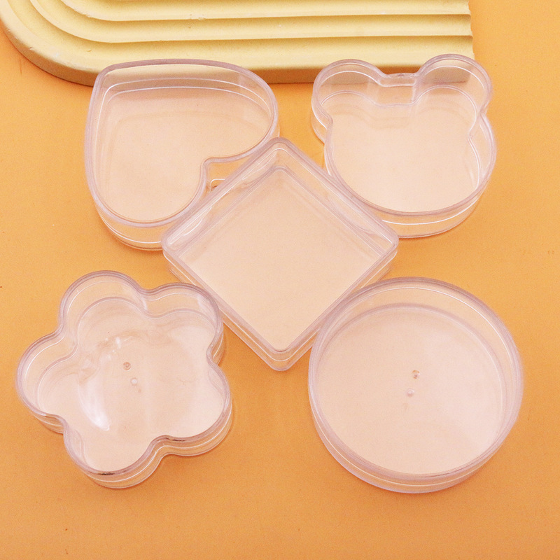 Multifunctional High Transparent Acrylic Ps Plastic Box Peach Heart Square Packaging Box Jewelry Storage Box Manufacturer Wholesale Multifunctional High Transparent Acrylic Ps Plastic Box Peach Heart Square Packaging Box Jewelry Storage Box Manufacturer Wholesale