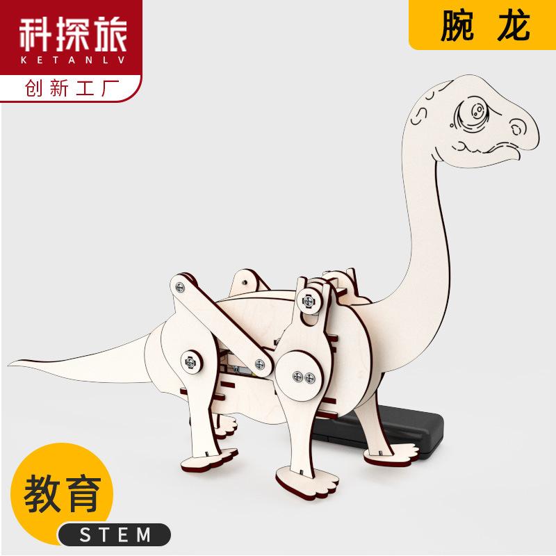 初中物理创意实验学生diy材料包科技腕龙高难度小制作手工小发明