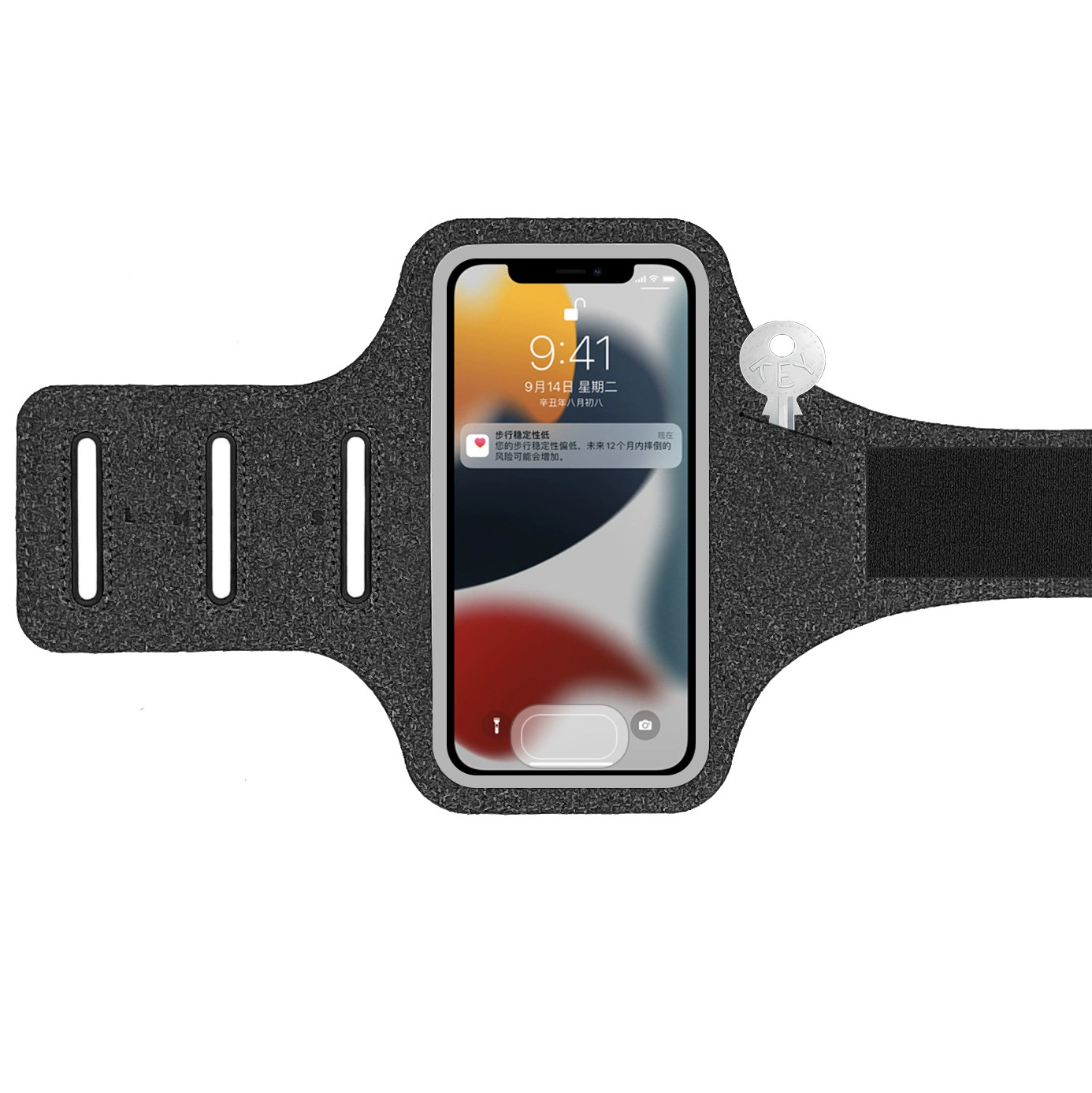 Индивидуальный пояс для бега для мужчин и женщин на открытом воздухе спортивное оборудование TPU тонкая сумка для мобильного телефона 6 дюймов Универсальная крышка для рук оптом