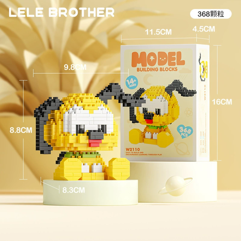 Constructor, cartoon doll, toy, direct factory sales