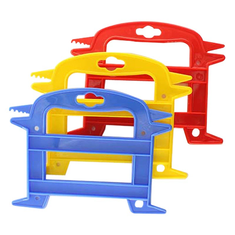 Производители Шаньдун оптом PP голова тигра стойку 19*15 намотки стойки ABS двойные зубы голова тигра розетка веревка стеллаж для хранения