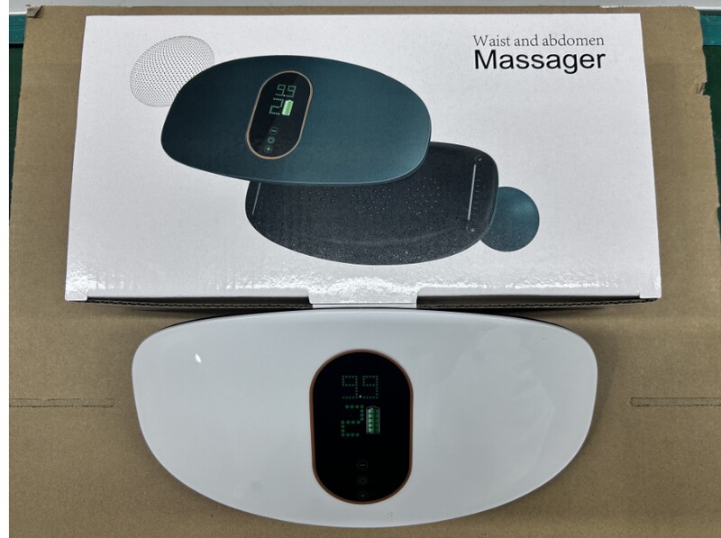 跨境按摩腰带腹部按摩器肚子神器抖抖机健身器材家用揉腹仪批发|undefined