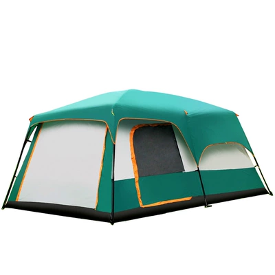 Anti-rainstorm super-large tent 6-16 people multi-person camping automatic tent 3-4 people double-deck two-room one Hall (Çadırlar) - small-3-5-people-5-8-people