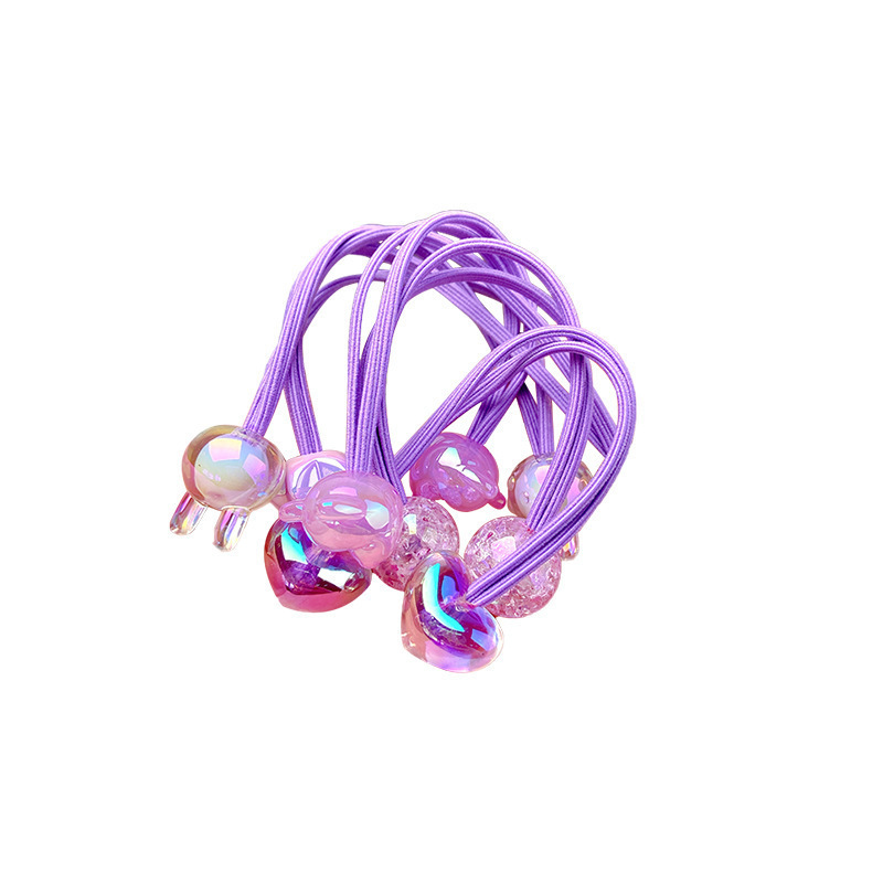 Banda de goma para niños de alta elasticidad no duele el cabello cuerda de cabello largo lindo bebé banda de pelo lazo banda de goma para el cabello tocado accesorios para el cabello