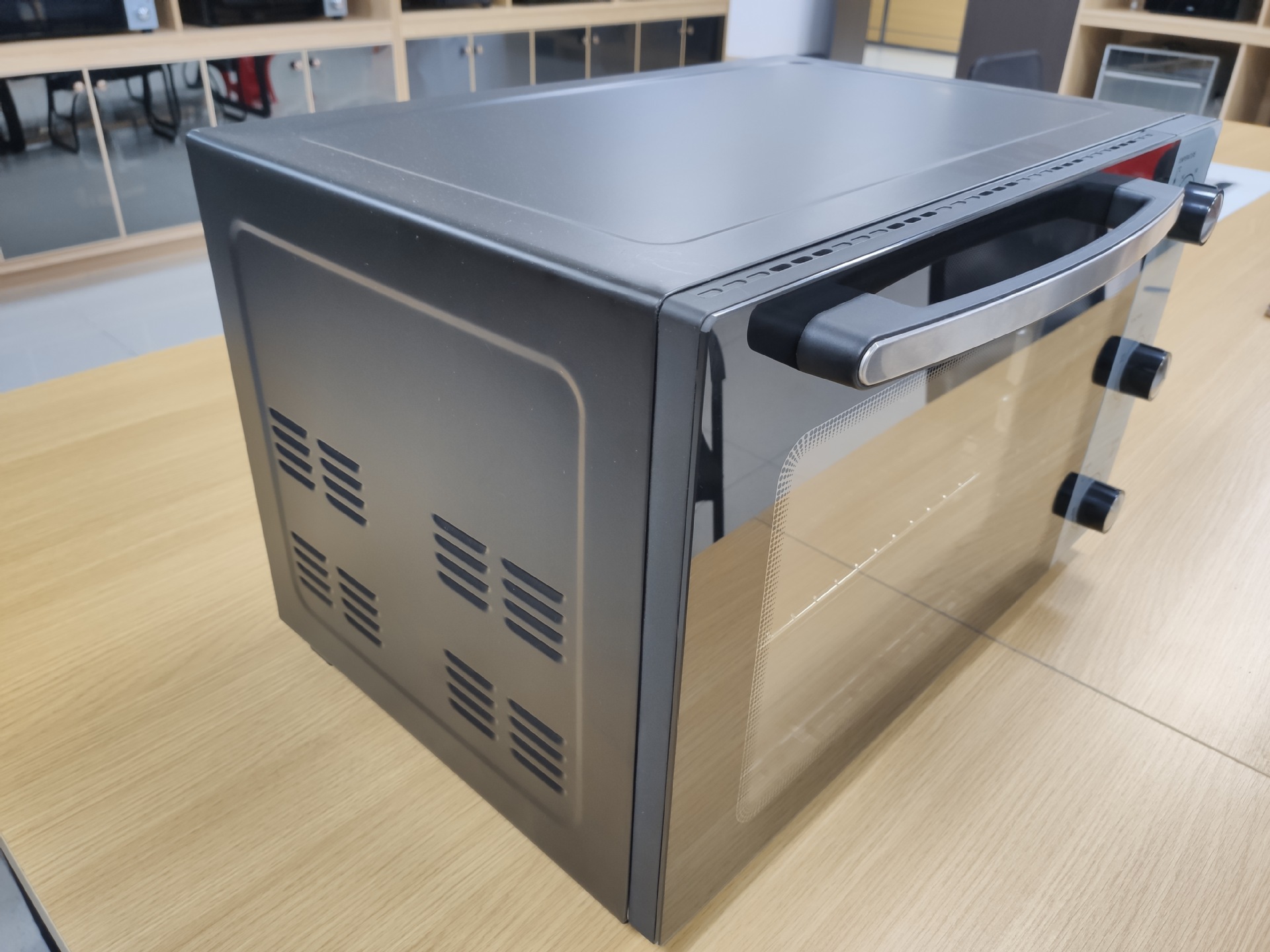 Horno Weijin horno eléctrico visual multifuncional doméstico todo en uno 48L horno eléctrico automático de gran capacidad