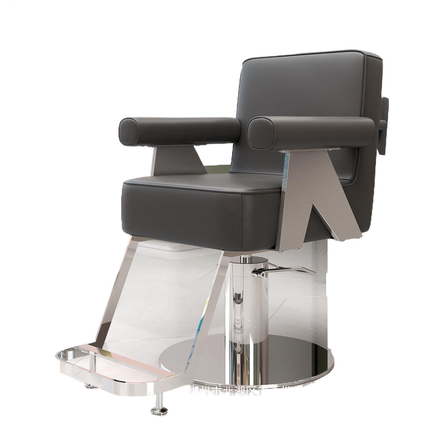 Fábrica directa silla de peluquería silla de salón de peluquería silla de corte de peluquería puede caer la moda red silla de aceite