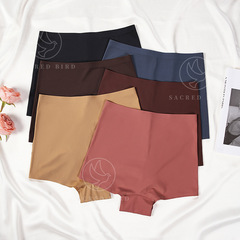 Cross-border invisible ultra-thin breathable girls' safety pants that can be worn outside to prevent exposure, plus-size women's pure cotton crotch base underwear