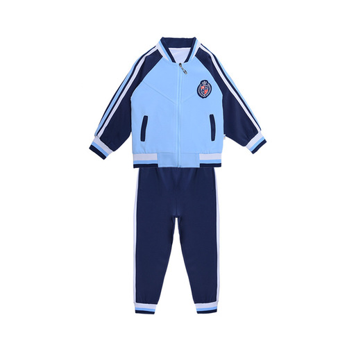Wholesale school uniform manufacturer for primary and secondary school students spring sports suit sets kindergarten school uniforms customization class uniforms spring and autumn fashion