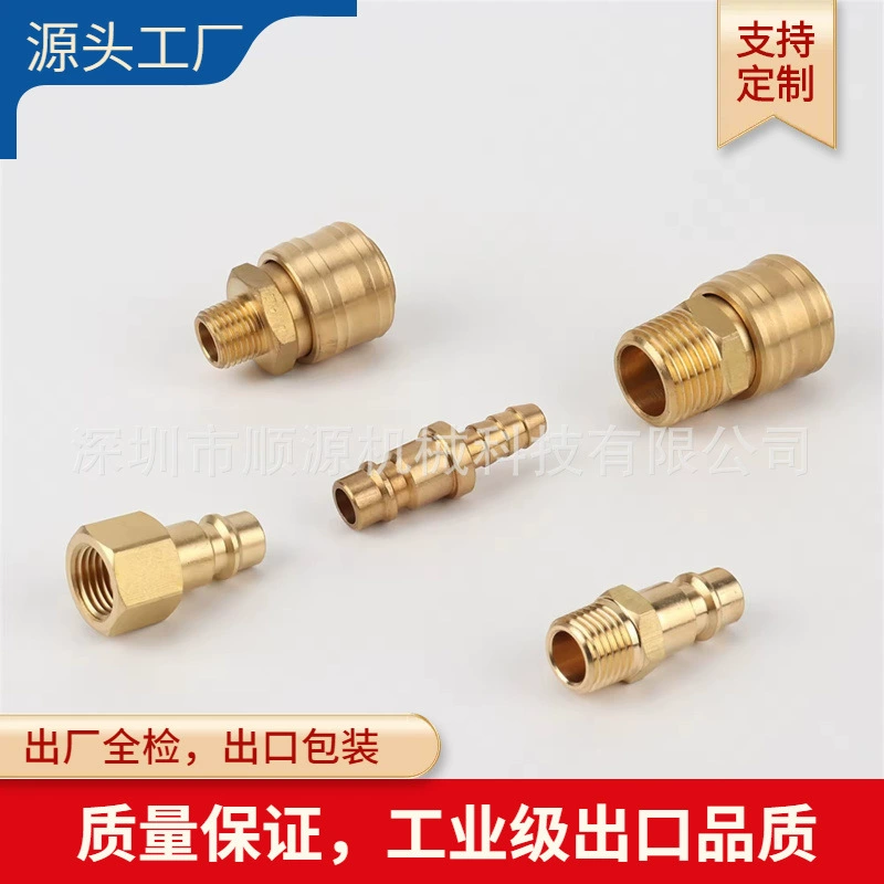 G1/4 Немецкий быстрый разъем медный разъем наружная резьба