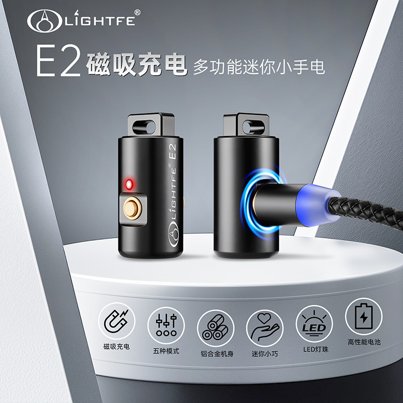 ミニ磁気充電多機能小型懐中電灯強力な光充電ポータブルキャンプ屋外マイクロ懐中電灯メーカー|undefined