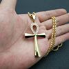 Fashionable necklace stainless steel, big pendant suitable for men and women, European style