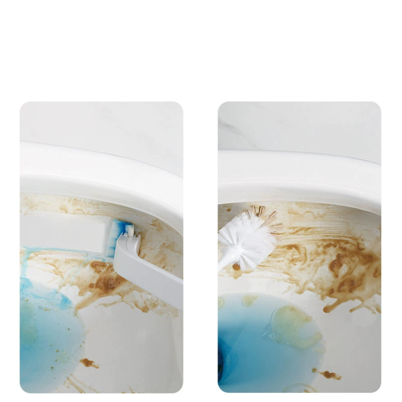 Disposable toilet, brush, changeable set