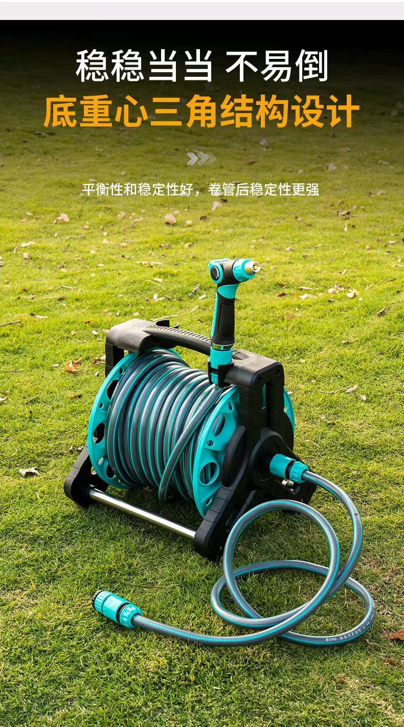 Household High-Pressure Car Wash Water Gun Hose, Garden Hose, Plastic Pipe, Hose for Watering Flowers, Hose for Connecting to the Water Faucet Set