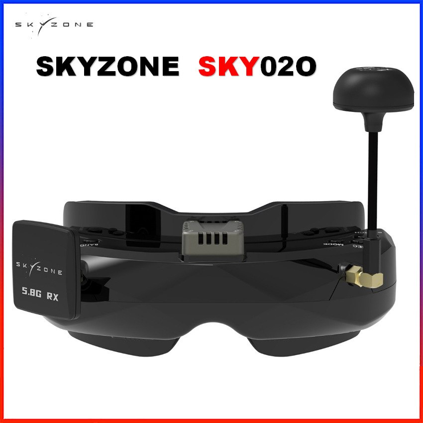 SKYZONE品牌SKY02O眼镜FPV视频中英双语OLED屏幕穿越机VR视频控制