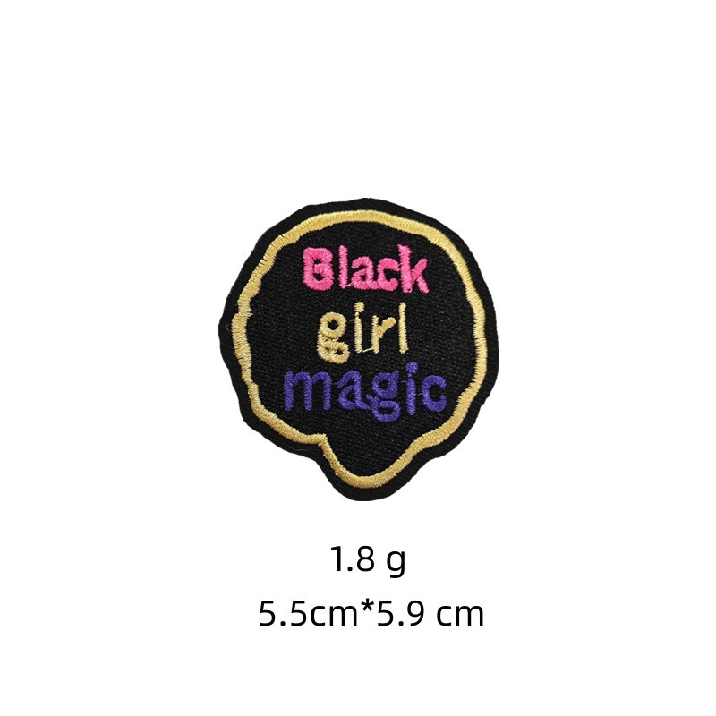 2g Weight Clothing Sticker Patches Classification 1 Piece Quantity Nonwoven, Polyester Material Human, Letter Pattern Cute Style 1 Piece Cute Human Letter Nonwoven Polyester Clothing Sticker Patches 13