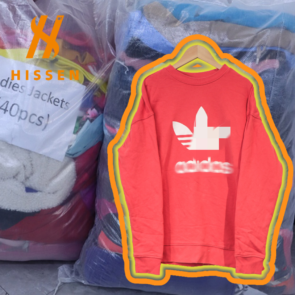 高品质二手品牌衣服圆领卫衣男女韩版新款brands used clothes