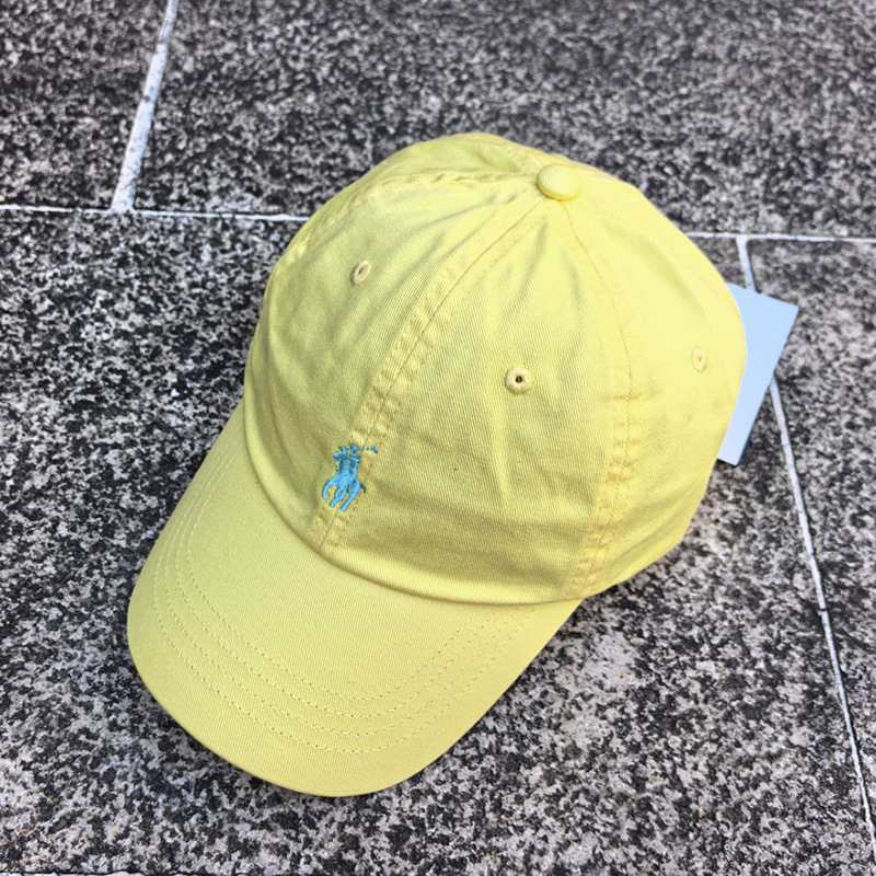 外贸棒球帽子洗水可扫码小马标鸭舌帽软顶男女同款百搭休闲遮阳帽|undefined