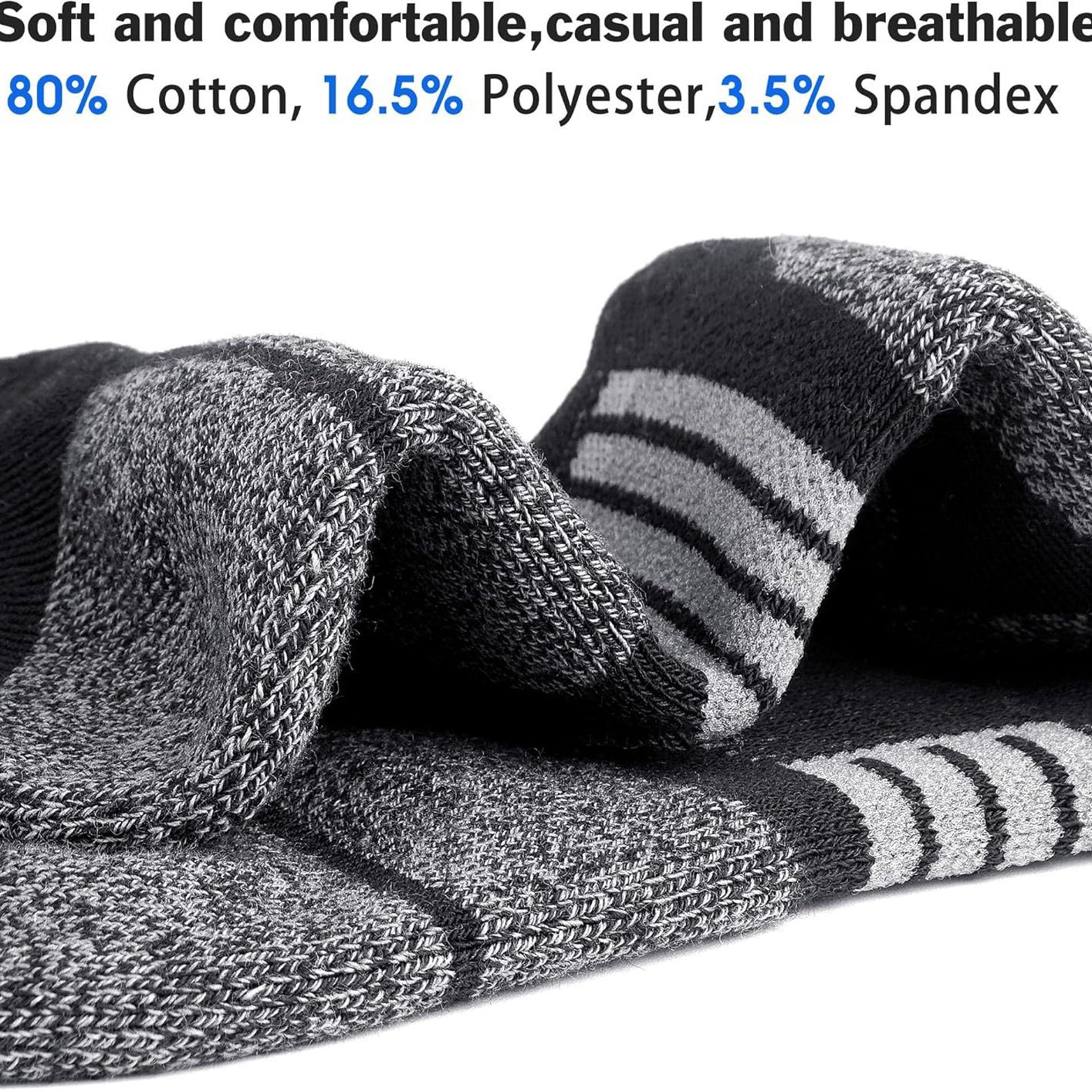 スポーツの靴下の男性のショートソックスの耳の滑り止めのバドミントンのバスケットボールのタオルの底のマラソンの専門のランニングの靴下の圧縮の靴下